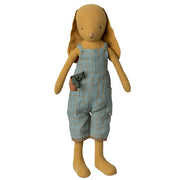 Maileg Dusty Yellow Bunny - Size 3 Overalls