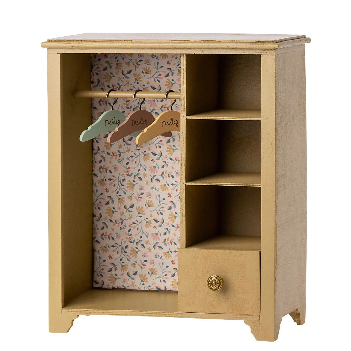 Maileg Wardrobe Large - Yellow