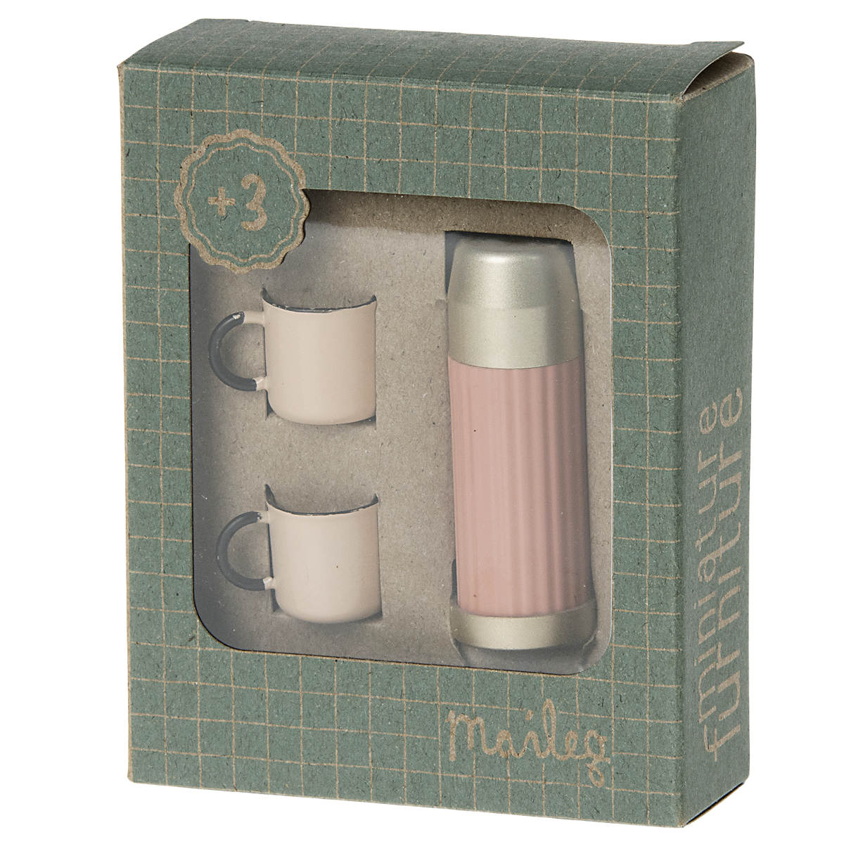 Maileg Miniature Thermos & Cups
