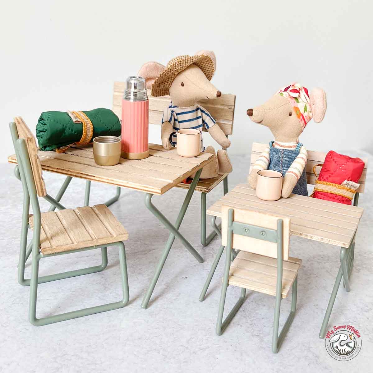 Maileg Miniature Thermos & Cups