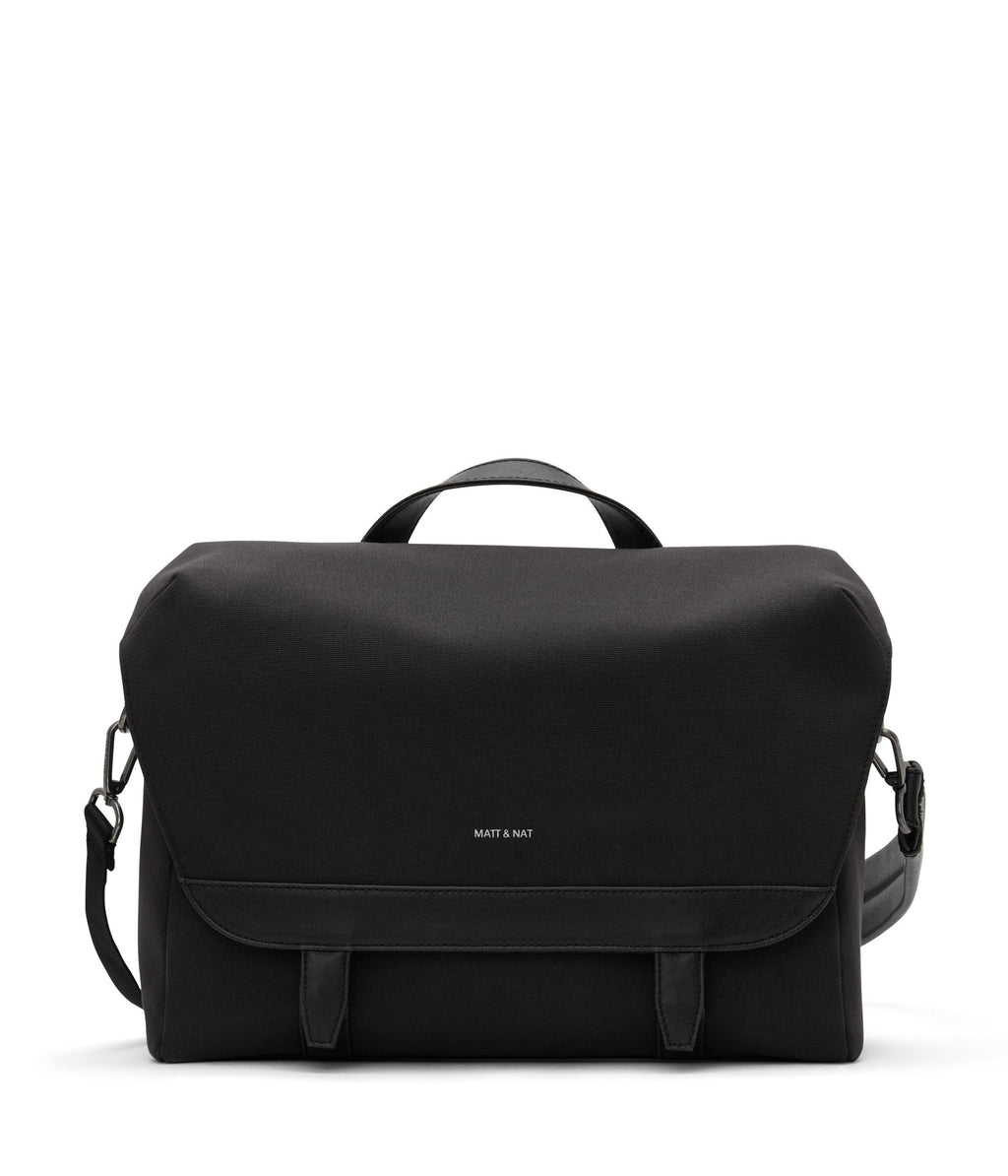 Vegan Messenger - Martel Canvas Black Was $319 Now