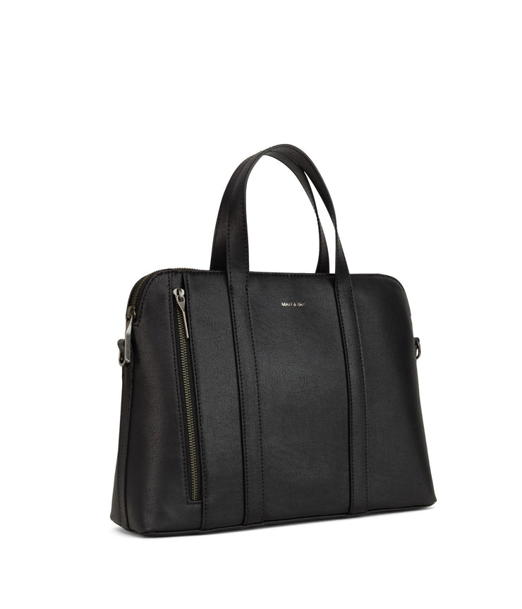 Vegan Satchel - Sona Arbor Black