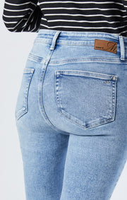 Scarlett Super Skinny High Rise Jeans - Lt Blue LA Vintage Last One Was $180 Now