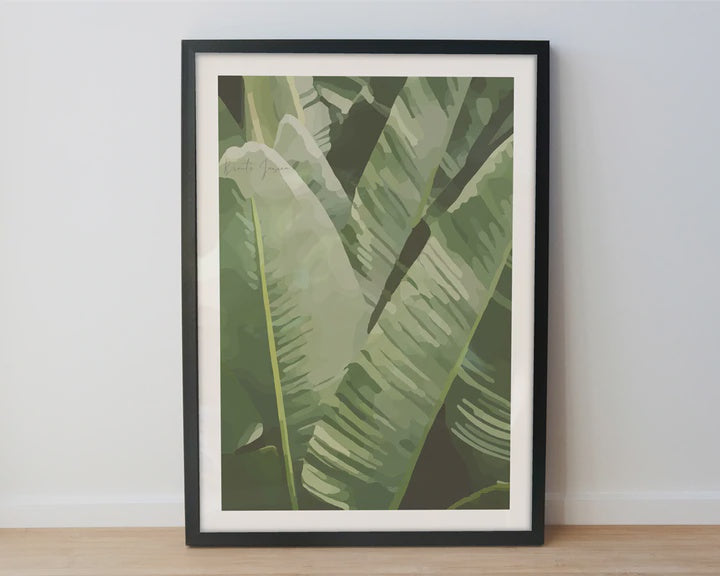 NZ Art Print - Moody Palms