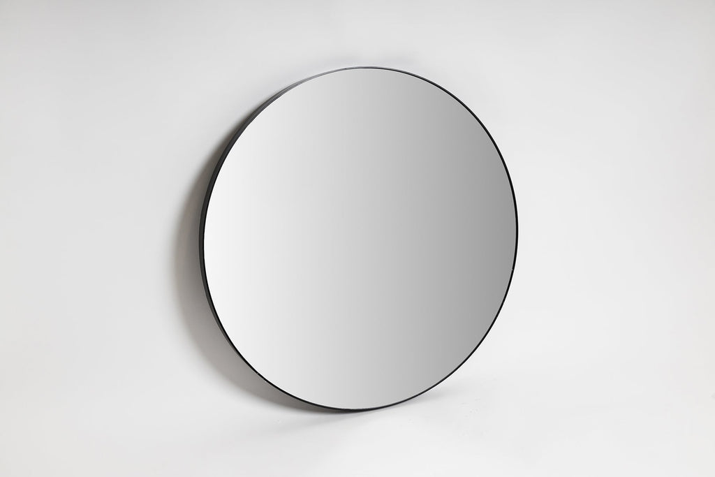 Black Round Framed Mirrors