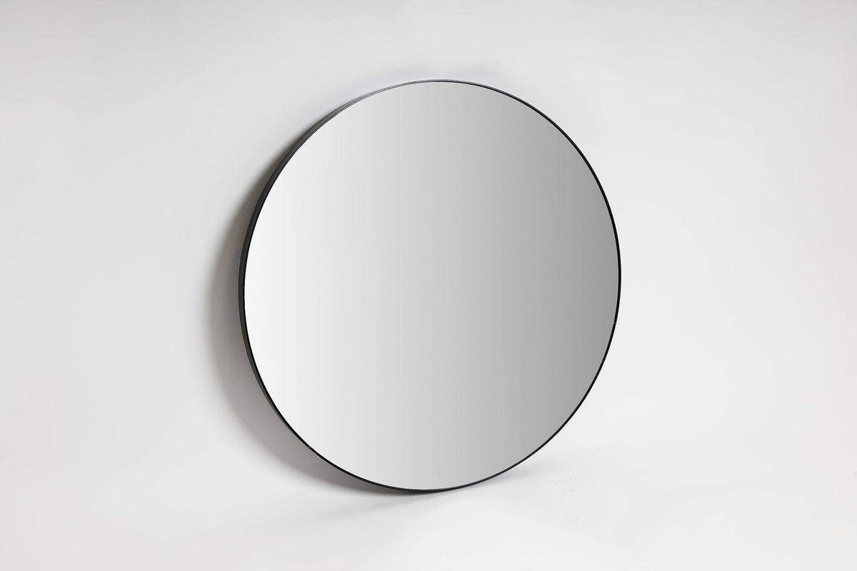 Black Round Framed Mirrors