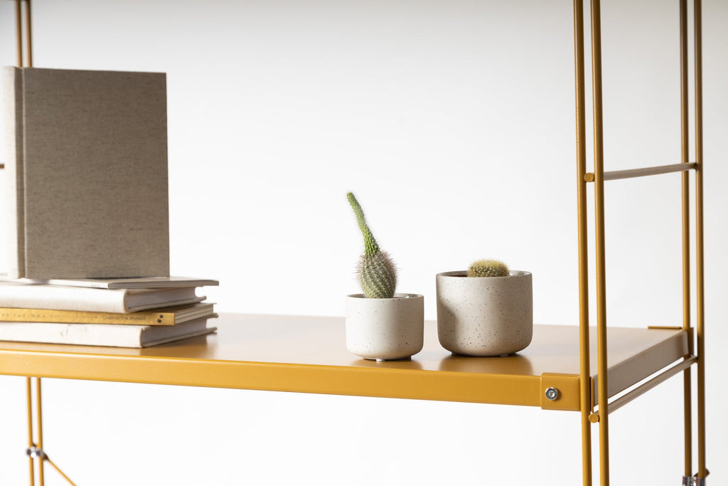 Prime Shelving Unit - Mustard