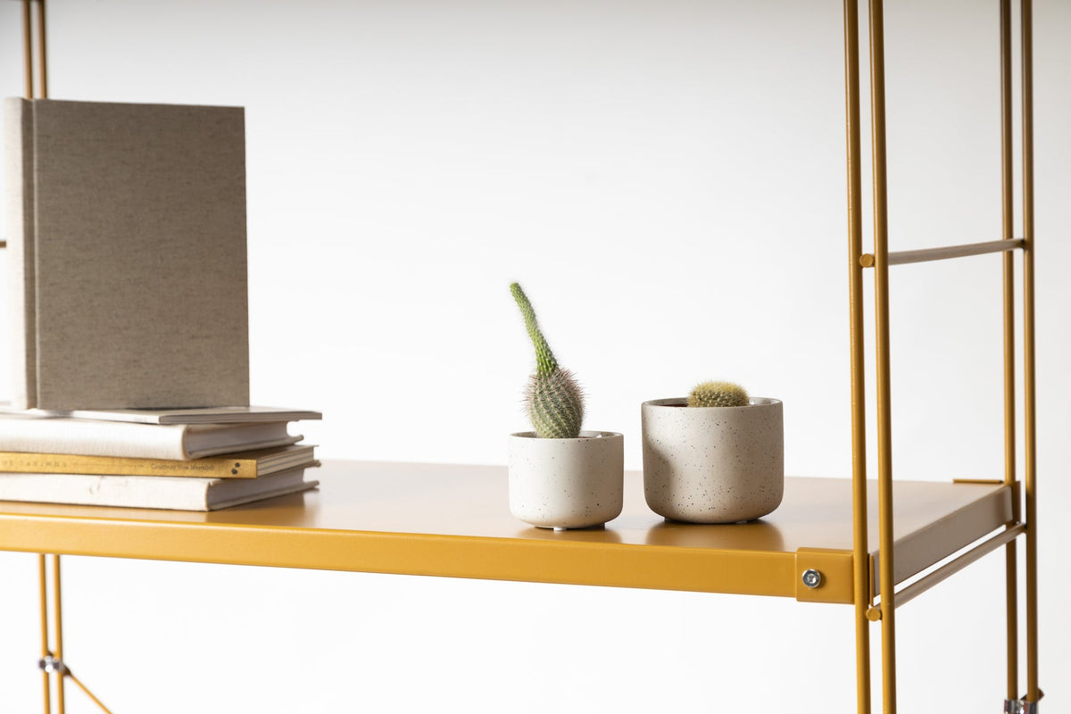 Prime Shelving Unit - Mustard