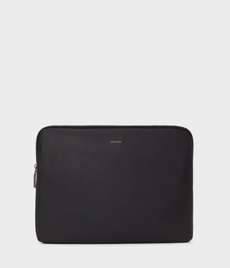 Vegan Laptop Sleeve - Ofin 15 Vintage Black