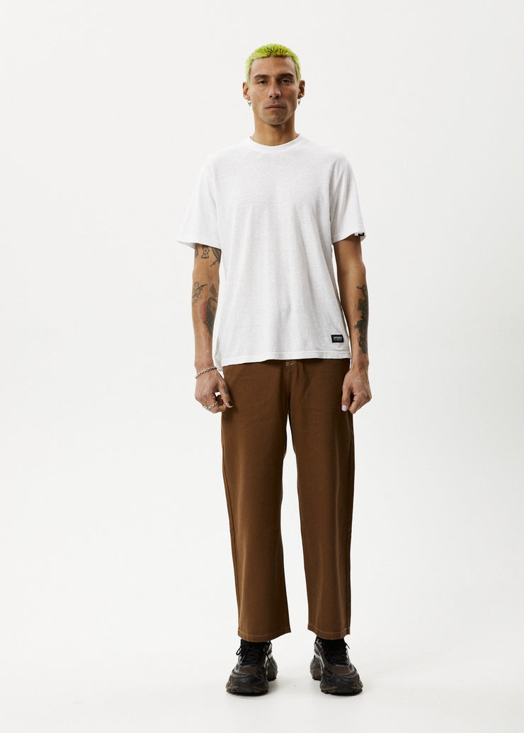 Pablo Recycled Baggy Fit Pant - Toffee Last Pair Was $135 Now