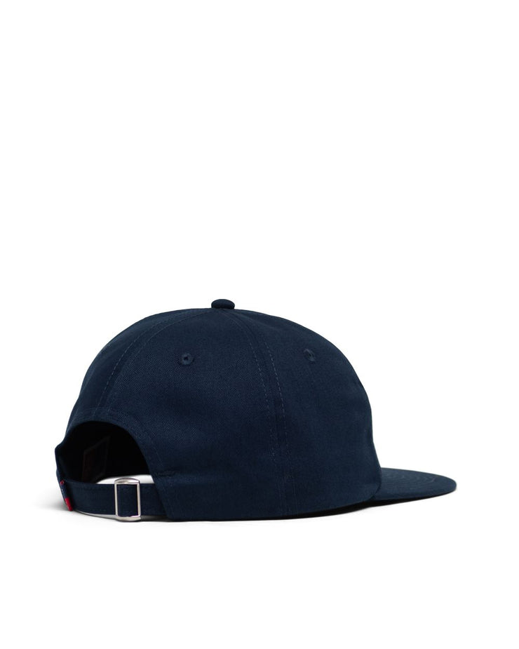 Scout Cap - Felt Patch Peacoat/White