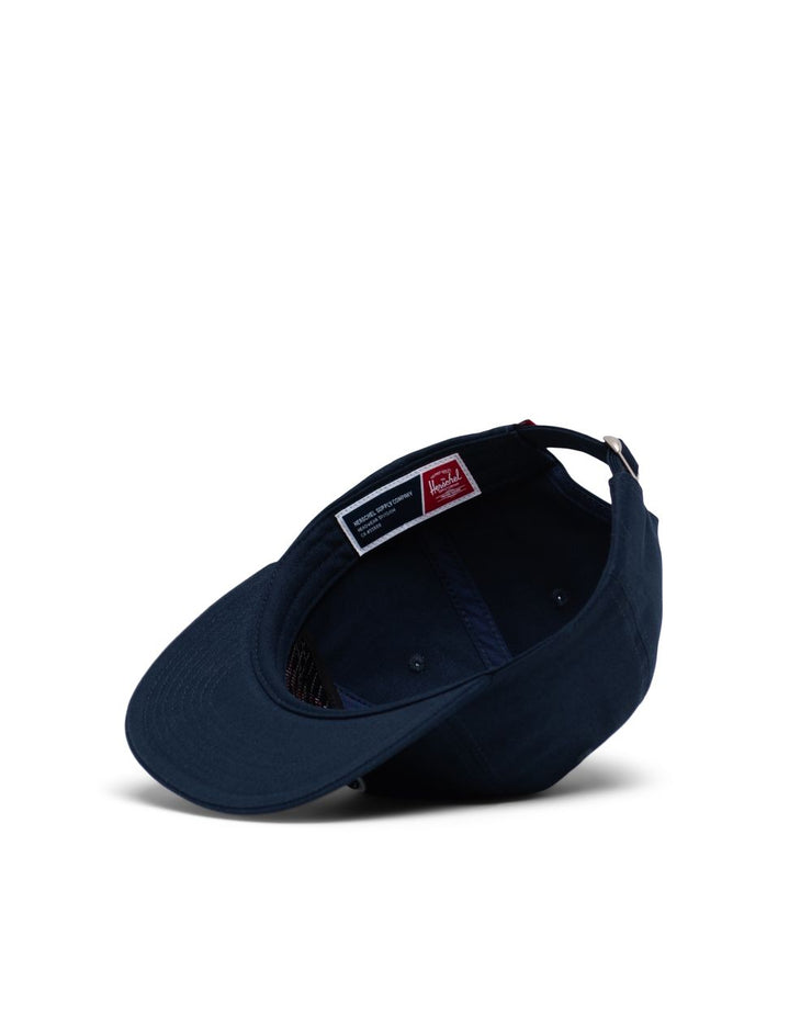 Scout Cap - Felt Patch Peacoat/White