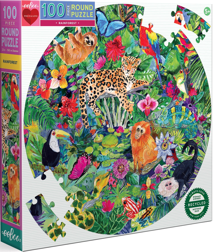 eeboo 100 Piece Puzzles Was $33 Now