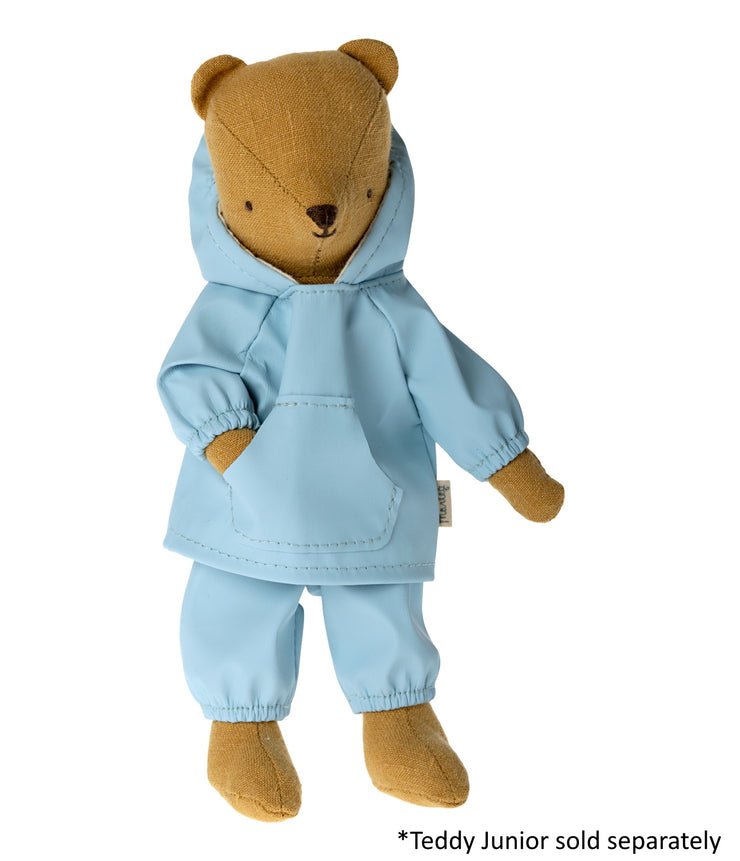 Maileg Rainwear for Teddy Junior - Blue