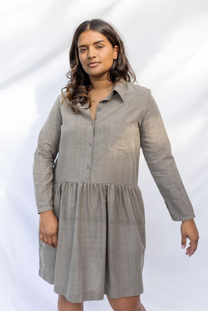 ReCreate Evergreen Dress - Charcoal Last One Was $250 Now