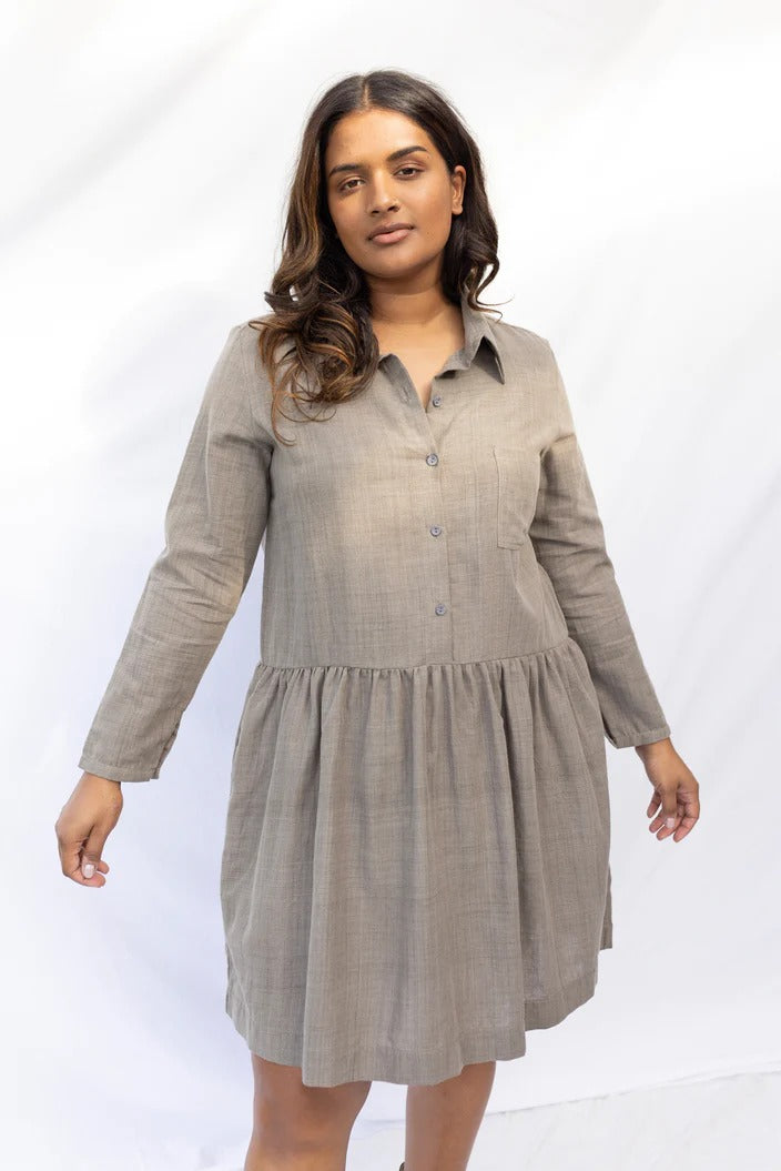 ReCreate Evergreen Dress - Charcoal Last One Was $250 Now