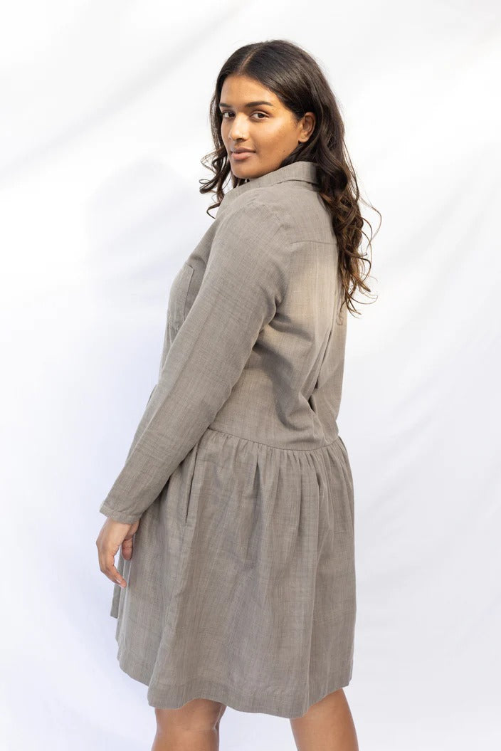 ReCreate Evergreen Dress - Charcoal Last One Was $250 Now