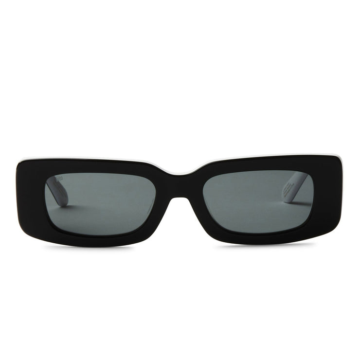 Sito Reaching Dawn Sunglasses - Black/White Polarised