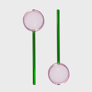 Salad Servers - Pink & Green