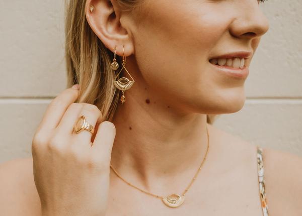Shine Your Light Earrings Silver Was $199 Now