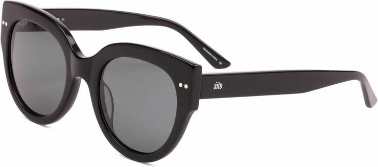 Sito Good Life Sunglasses - Black Iron Grey CR39