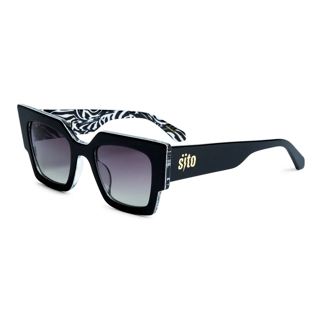 Sito Sensory Division Sunglasses - Black Safari CR39