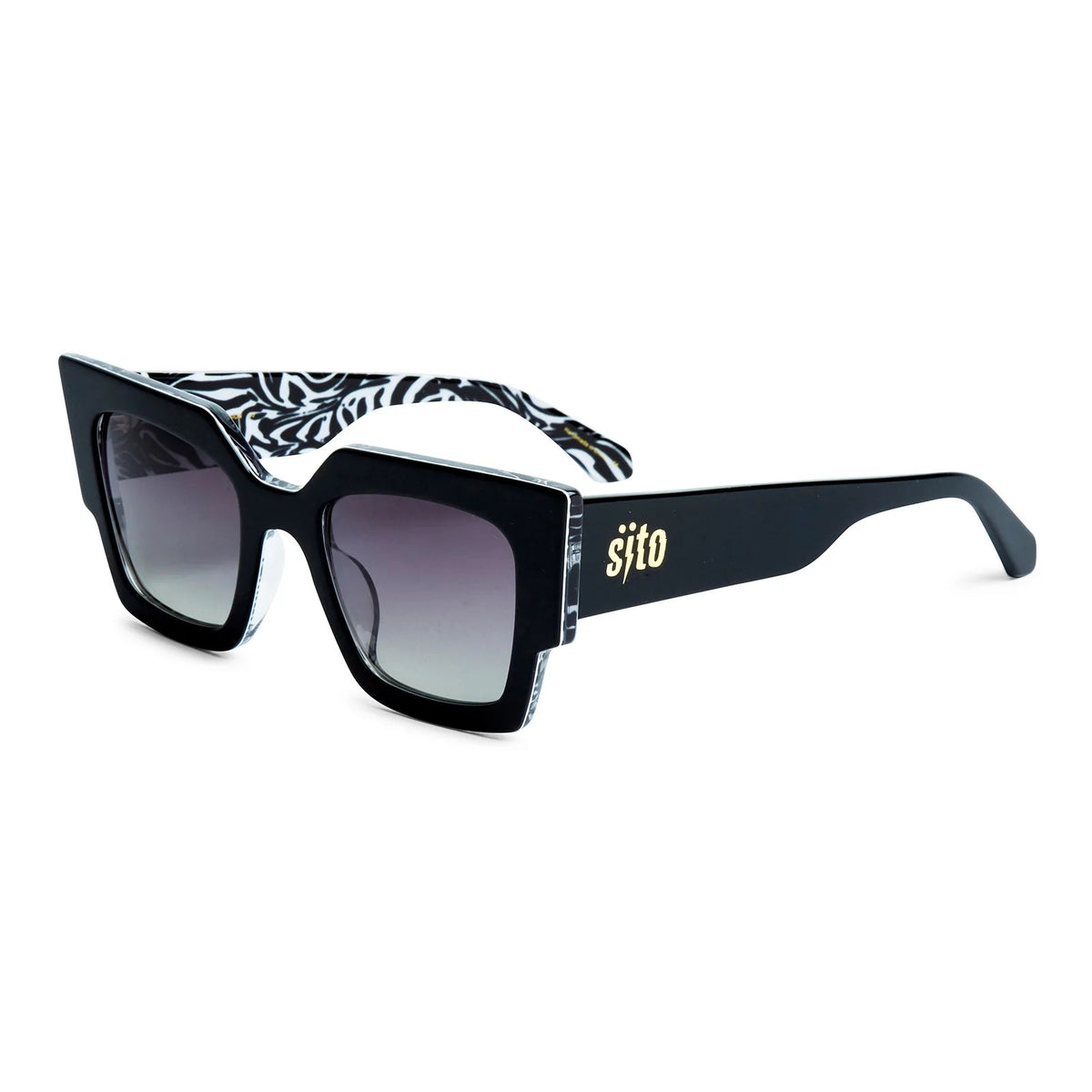 Sito Sensory Division Sunglasses - Black Safari CR39
