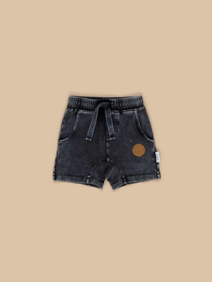 Slouch Shorts - Black Jersey Was $60 Now
