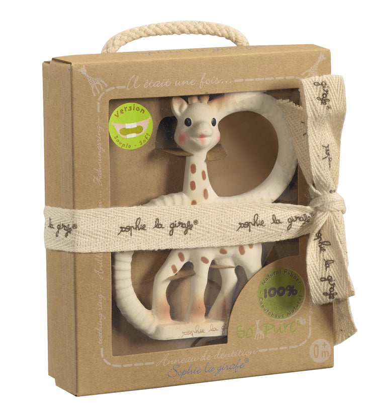Sophie La Giraffe So Pure Teething Ring - Gift Box