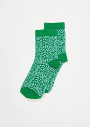 Spiral Sock - Green