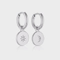Sterling Silver The Luminaries Hoop Earrings