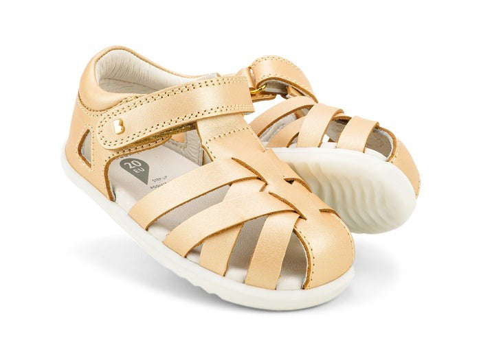 Bobux Tropicana II - Pale Gold Was $85 Now
