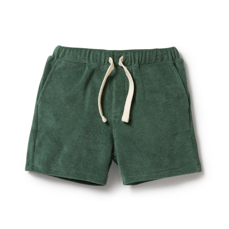 Organic Terry Short - Moss Was $40 Now