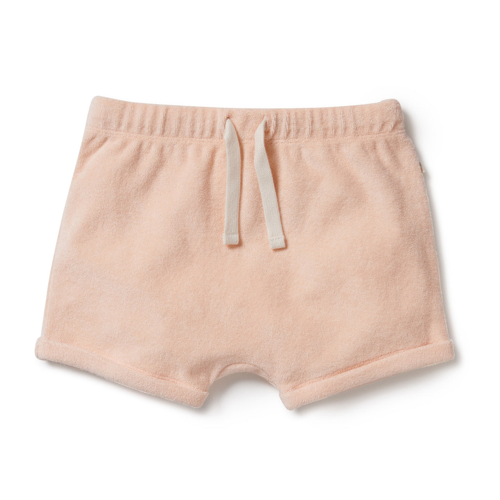 Organic Terry Short - Antique Pink Was $39.90 NOW