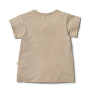 Organic Cotton Slub Pocket Top - Walnut Was $35.90 Now