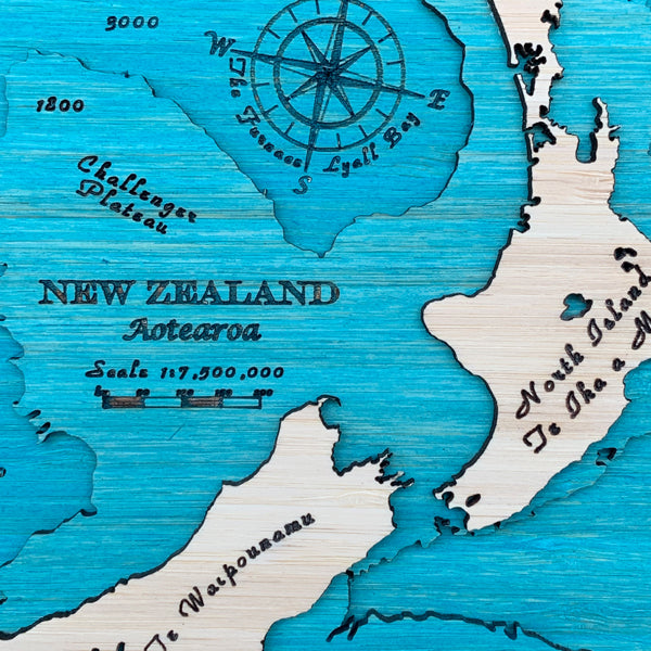 New Zealand 3D Map