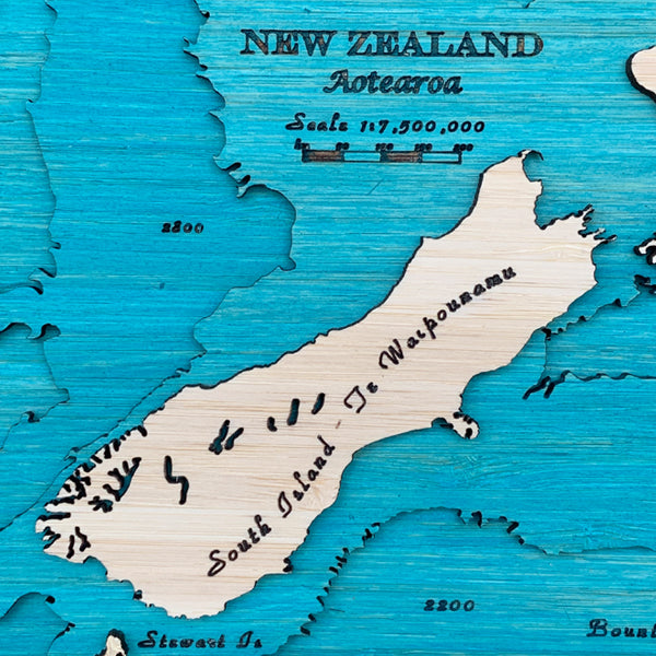 New Zealand 3D Map
