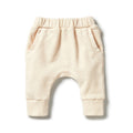 Organic Terry Slouch Pant - Eggnog Last Sizes Was $50 Now