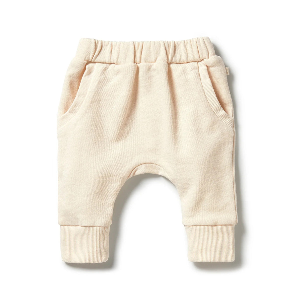 Organic Terry Slouch Pant - Eggnog Last Sizes Was $50 Now