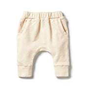 Organic Terry Slouch Pant - Eggnog