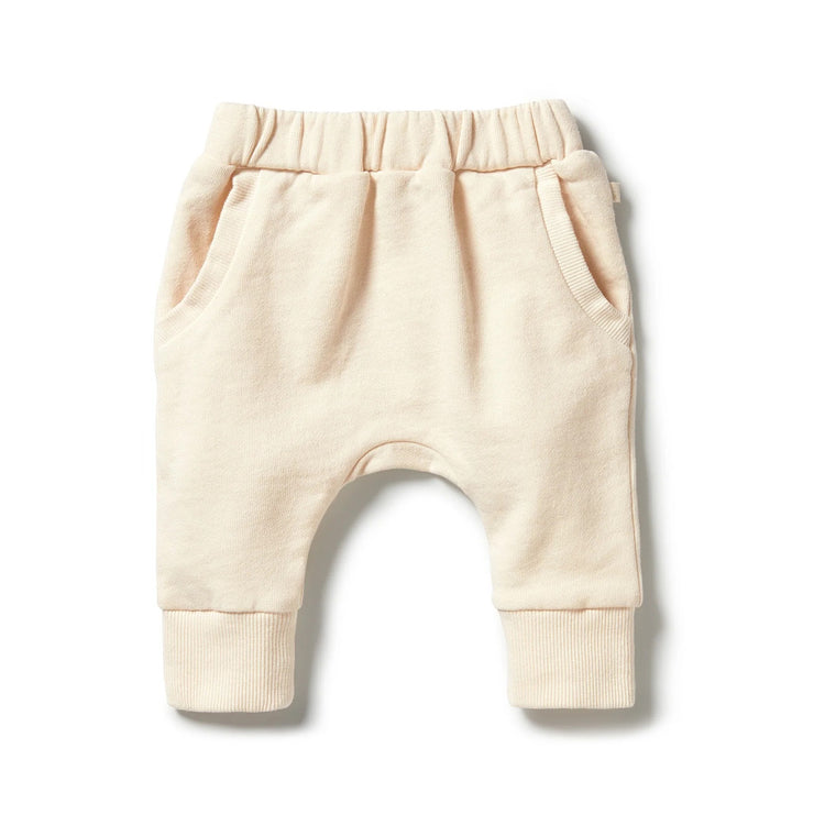 Organic Terry Slouch Pant - Eggnog Was $50 Now