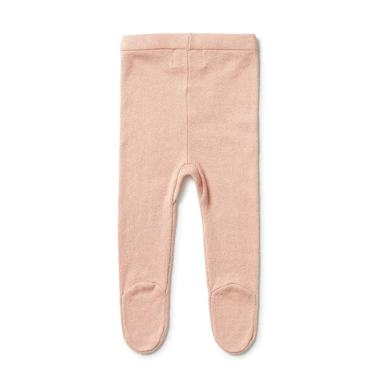 Knitted Leggings w Feet - Rose Was $50 Now