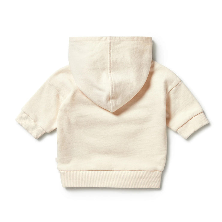 Organic Terry Hooded Sweat - Eggnog Was $45 Now