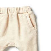 Organic Terry Slouch Pant - Eggnog