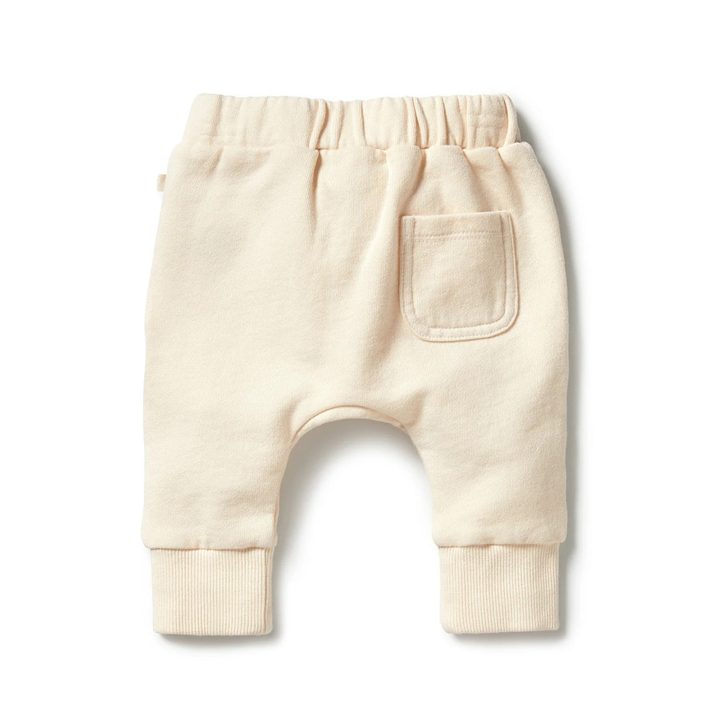 Organic Terry Slouch Pant - Eggnog Last Sizes Was $50 Now