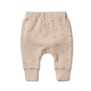 Organic Waffle Slouch Pant - Leaf Was $49.90 NOW