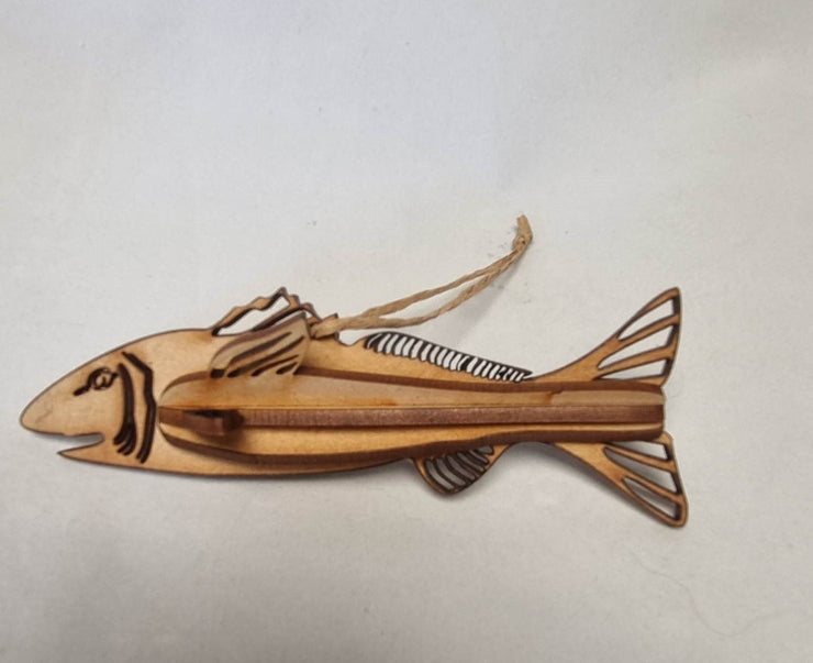 Wooden 3D Fish