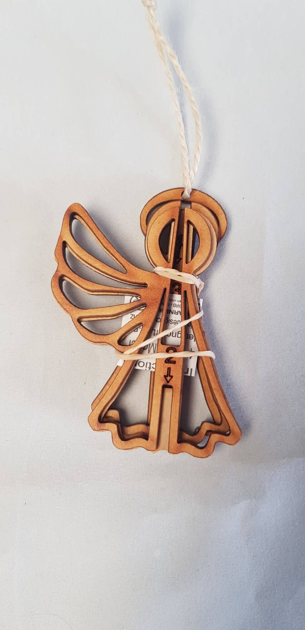 Wooden 3D Angel