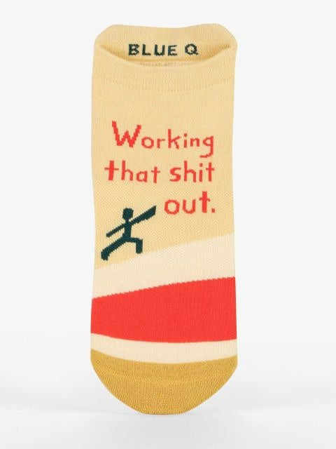 Sneaker Socks - Working Shit Out