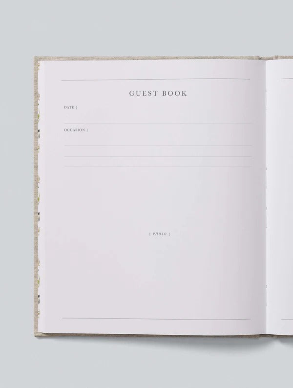 Guests Book - Grey